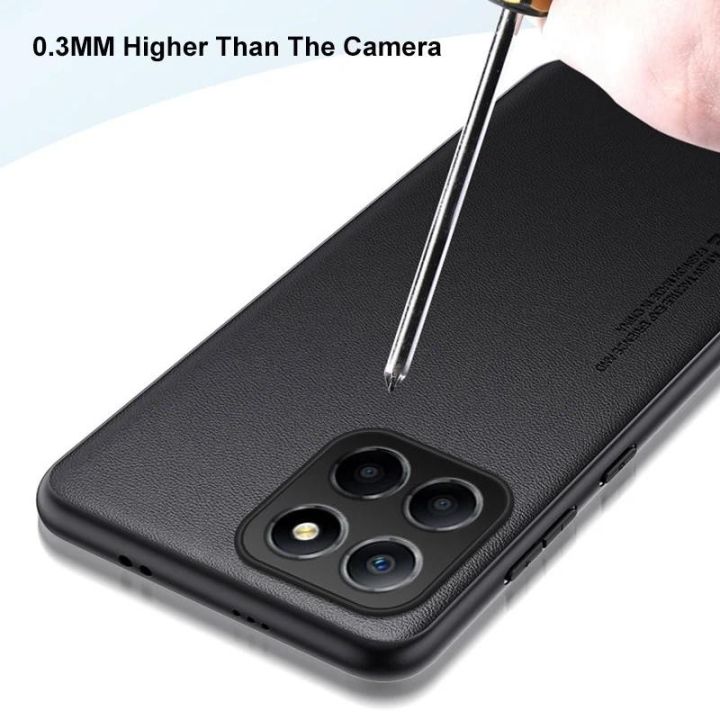 New%20Phone%20case%20Honor%20X8A%20X8%205G%20X6%20X6S%204G%20Carbon%20Fibre%20Leather%20Silicone%20Protection%20Casing%20For%20Honor%20X7A%20X9A%20X7%20X9%20A%20Back%20cover%20-%20Image%204