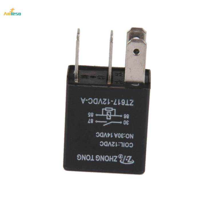 Car%20Truck%20Auto%2012V%2030a%2030%20Amp%20SPST%20Relay%20Relay%204%20Pin%204P%20&%20Socket%204%20Wire%20Type%20-%20Image%203