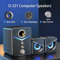 KISONLI U3100 USB Multimedia Speaker Surround Bass Mini Speaker For Laptop Desktop. 