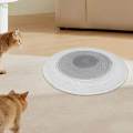 Cat Scratcher Mat Kitten for Small Medium Large Cats Ramie Cat Scratch Pad Gray.