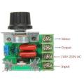 2000W SCR Voltage Regulator Module / Dimming / Motor Speed Controller / Thermostat (AC 220V) - Multi Plug.