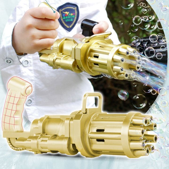 Automatic Gatling Bubble Machine