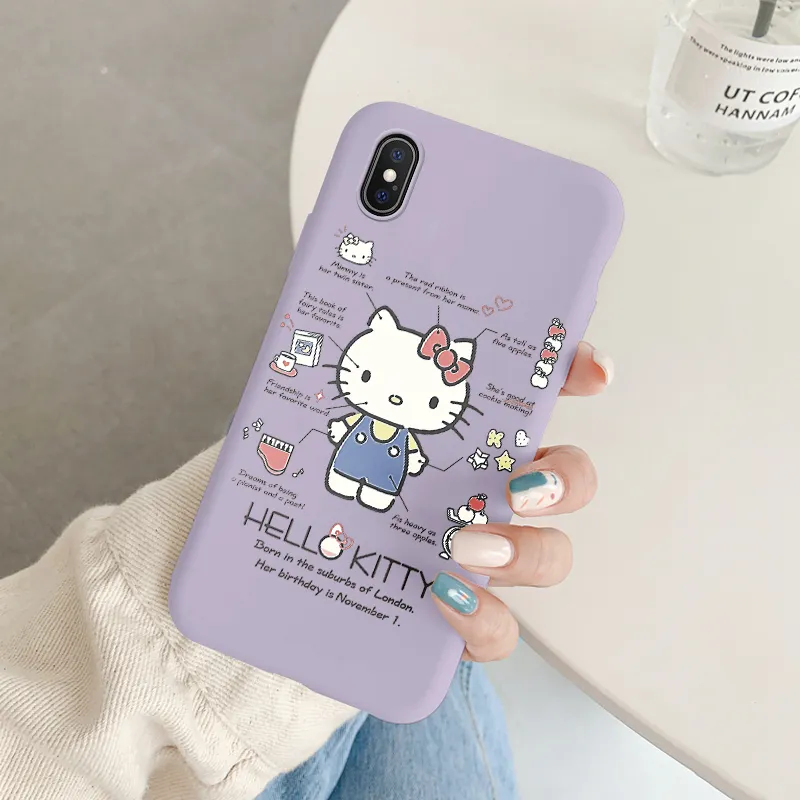 Cartoon Phone Case for For Apple iphone X XS Max XR 10 Girls