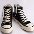 1Pair Flat Shoelaces Canvas Sneakers Sports Shoes Laces Classic Women Men Shoelace Solid Double White Black Allstar Shoe lace.