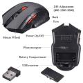 2.4Ghz Mini Wireless Optical Gaming Mouse Mice USB Receiver Gaming Mouse Mice For Pro Gamer USB Wired Mouse For Laptop.