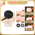 FOCALLURE 9 Colors Oil-control Loose Powder Waterproof Long-lasting Full Coverage Face Compact Setting Powder Makeup Cosmetics. 