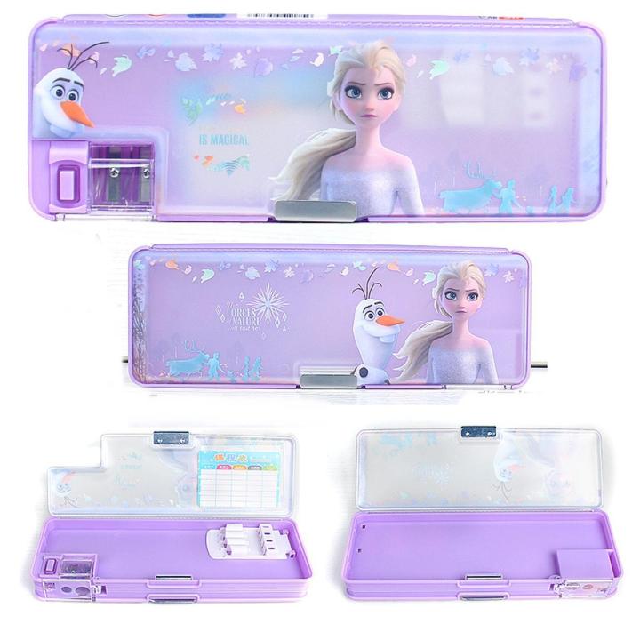 Frozen Plastic Pencil-Box For Kids - Pencil Bag