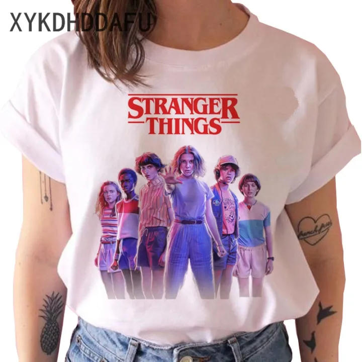 Stranger%20Things%20Season%203%20T%20Shirt%20Men/women%20Upside%20Down%20Eleven%20Tshirt%20Male%20Graphic%20T-shirt%20Top%20Tee%20Shirts%20Funny%20Clothing%20Harajuku%20-%20Image%203