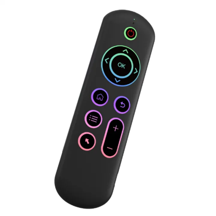 M5 IR 2.4G Air Mouse Remote Touchpad for Android TV Box PC Wireless Keyboard Flying Mouse(with Color Backlit) Easy Install Easy to Use
