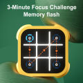 3-in-1 TIC-TAC-TOE Bolt Game for Educational and Memory Growth Handheld Puzzle Game Console Board Games for Kids and Adults.