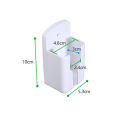 Dragon Universal Air Conditioner Remote Holder White Wall Mounted Box Storage Holder.