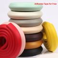 2M Soft Soft Foam Sponge Desk Safety Desk Corner Protector Edge Protection Table Guard Strip Anticollision Strip.