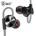 QKZ DM10 Metallic Stereo In-Ear Earphone With Microphone (Original). 