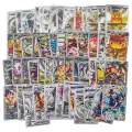 10/25/55 Pcs Pokemon Silver Cards Silver Foil Set English Version. 