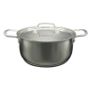 HAMKO Straight SS Saucepan with SS Lid (26 CM) IB. 