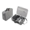 For DJI Neo STARTRC Upgraded Shoulder PU Storage Bag Handbag (Grey).