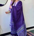 Exclusive Cotton Unstitched Block Print High Quality Three Piece dress For Women.