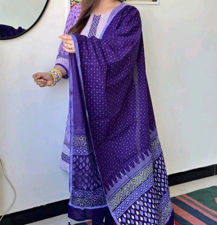Exclusive%20Cotton%20Unstitched%20Block%20Print%20High%20Quality%20Three%20Piece%20dress%20For%20Women%20-%20Image%203