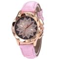 Watch Women Rhinestone Watches Ladies Watch Leather Big Dial Bracelet Women Wrist Watch Crystal Relogio Feminino Clock.