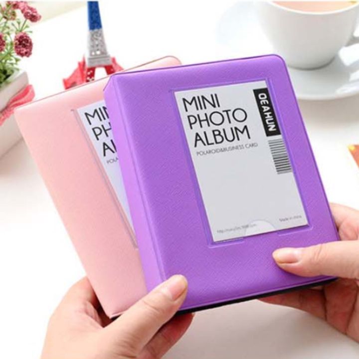 LLOYD%20Candy%20Colors%20Photo%20Album%20Memory%20Storage%20Polaroid%20Album%20Instax%20Album%20Photography%20Instant%20Polaroid%20Binders%20Albums%20Card%20Holder%20Mini%20Photo%20Album%203inch%20Picture%20Case/Multicolor%20-%20Image%202