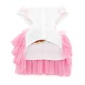 Tutu Skirt Pet Wedding Dress for Small Dog Bow Lace Ruffles Princess Girls Cat Apparel Dress up Costume Birthday Party. 