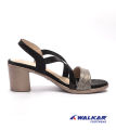 Walkar Ladies Heel PU Synthetic gliter. 