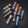 flgo 1 Set Cosmetic Grade Pearlescent Natural Mica Mineral Powder Epoxy Resin Dye Pearl Pigment DIY Jewelry Crafts Making. 