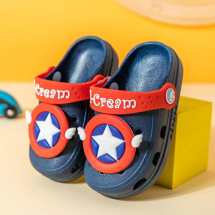 0 5 ye Cartoon Baby Shoes Summer Baby Sandals Shoes Slippers Boys Girls Non slip Soft Bottom Beach Shoes Waterproof Breathable Sandals Daraz .bd