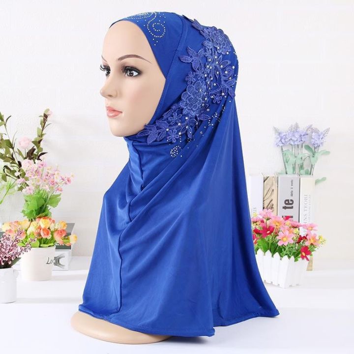 beautiful%20big%20gilrs%20muslim%20hijab%20with%20lace%20and%20stones%20islamic%20scarf%20shawl%20headscarf%20hat%20armia%20pull%20on%20wrap%20ramadan%20gift%20-%20Image%202