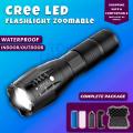 Torch Light Mini 5 Mode Cree XML T6 LED Zoom Adjustable Flashlight Super Bright.
