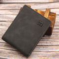 Sunnyheart Slim Wallet Ultra-thin Large Capacity Bi-fold Male Money Clip.