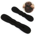 Sponge Plastic Loop Curly Hair Maker Hair Scrunchie Headband Twist Donut Bun Curler Braiders Hairbands Hairs Styling Tools.