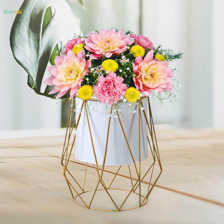 Metal%20Planter%20Stand%20Flower%20Pot%20Holder%20Flower%20Vase%20Stand%20Decorative%20Modern%20Flowerpot%20Holder%20Flower%20Holder%20for%20Living%20Room%20Table%20Decor%20-%20Image%202