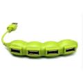 Hi-Speed Usb 2.0 Hub Banana shape -Multycolour - Usb Hub.
