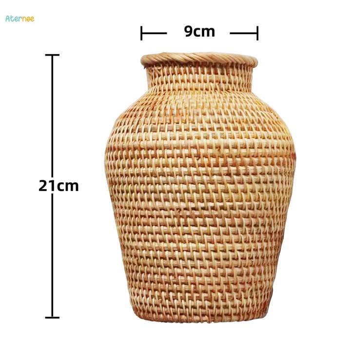 Hand%20Woven%20Rattan%20Flower%20Basket%20Vase%20Boho%20Flower%20Holder%20Plant%20Flower%20Vase%20-%20Image%202