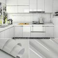 60x120cm White Vinyl Contact Paper Decorative Self Adhesive Shelf Liner Waterproof Wallpaper Removable Peel and Stick Vinyl Size : 24'' x 48'' inches.