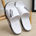 Fashion Men Summer Slippers Indoor Sport Style Thick Sole Lightweight Good Breathability Bathroom Outsdoor Beach Comfort Shoes.