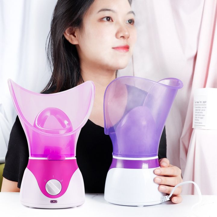 Face Steamer Facial Heating Sprayer Skin Moisturizing Pore Cleaner Facial Hot Fog Steamer Home Care Skin Humidifier SPA Machine SupermanS