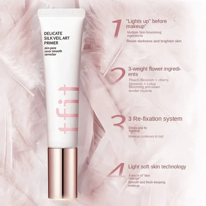 Korea%20TFIT%20Makeup%20Base%20Face%20Primer%203-color%20Concealer%20Palette%20Invisible%20Pore%20Light%20Oil-Free%20skin%20cover%20smooth%20Foundation%20Cosmetic%20-%20Image%204