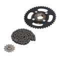 41T Rear Sprocket, Steel 420 Chain Sprocket Kit Anti Deformation Stable Power Transmission Perfect Fitting for Replacement for ATV. 
