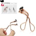 Black Durable Stainless Steel Eyelash Curler Ladies Portable Gold Lash Long Lasting Fish Mouth Local Curler Beauty Makeup Tools. 