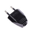 1Pc EU Rewirable European Plug 250V 10A 2 Pin Wireless Plug For DIY Wireless Power Cord Removable Assembly Wiring Power Plug Hudduo. 