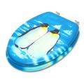Penguin Patterns Medium Density Fiberboard Bathroom WC Toilet Seat Cover Lid -. 