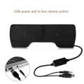 USB 3.5MM Power Multimedia Speakers Mini Detachable Speaker Sound Bar for Laptop Notebook PC Desktop Computer. 