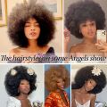 70's Afro Wigs for Black Women Short Afro Kinky Curly Wig Female Synthetic Hair Blonde Wig With Bang for Party Cosplay Halloween. 