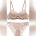 Comfortable foam net Bra and Panty Lingeria Set For Women.