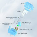 1/3/5Pcs Kailh Box Arctic Fox Keyboard Switch Mechanical Keyboard Clicky Switch Compatible Cherry MX RGB DIY Switches.