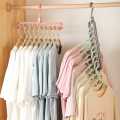 Magic Multi-port Support hangers for Clothes Drying Rack Multi-function Plastic Clothes rack drying hanger Storage Hangers-KAZI TECH - Hanger.