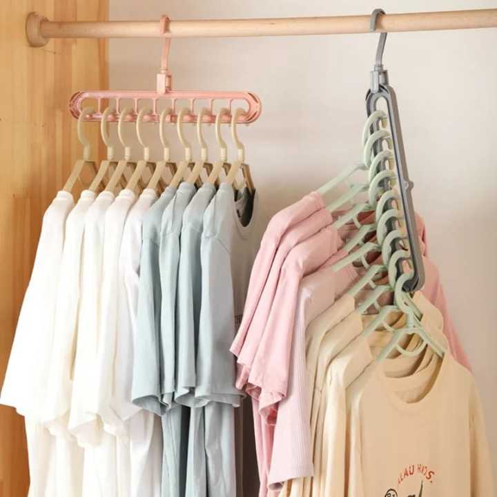 Magic%20Multi-port%20Support%20hangers%20for%20Clothes%20Drying%20Rack%20Multi-function%20Plastic%20Clothes%20rack%20drying%20hanger%20Storage%20Hangers-KAZI%20TECH%20-%20Hanger%20-%20Image%205