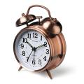 Round Cooper Twin Bell Alarm Clock, Size: Standard,. 